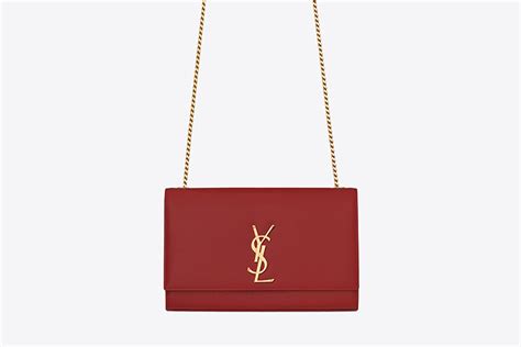 bolso rojo yves saint laurent|Bolsos YSL para mujer .